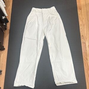 BDG Women's White Chinos
